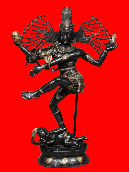 Brassaura® Brass Nataraj Statue | Height 57.1 Inches & Weight 91 kg