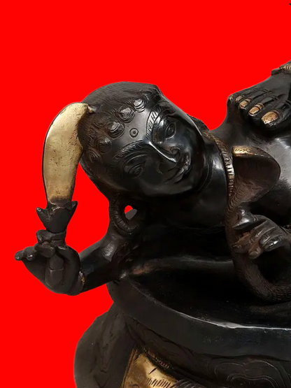 Brassaura® Brass Nataraj Statue | Height 57.1 Inches & Weight 91 kg