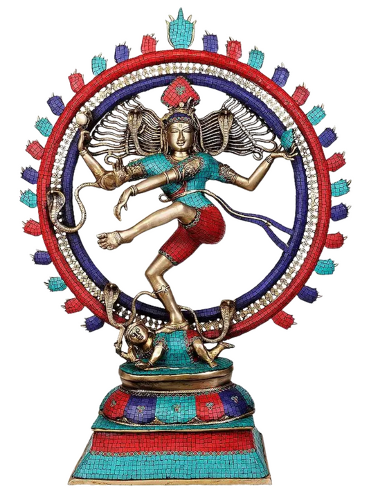 Brassaura® Brass Nataraj Statue | Height 41.5 Inches & Weight 42 kg