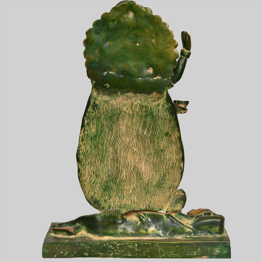 Brassaura® Brass Goddess Kali Bhairavi Statue | Height 11.02 Inches & Weight 4.05 kg