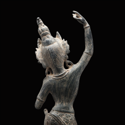 ब्रैसौरा® तिब्बती देवी माया देवी | पीतल की मूर्ति | ऊंचाई 20 इंच और वजन 3.82 किग्रा