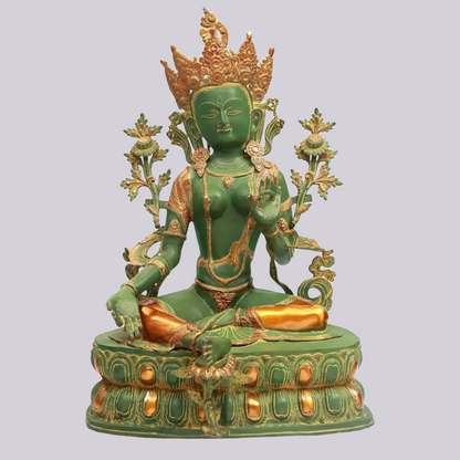 Brassaura® Brass Tara Statue | Height 34.06 Inches & Weight 38.34 kg