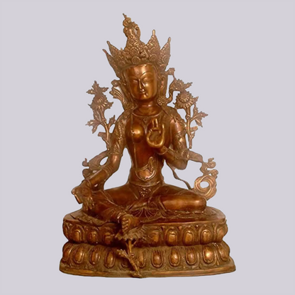 Brassaura® Brass Tara Statue | Height 34.06 Inches & Weight 38.34 kg
