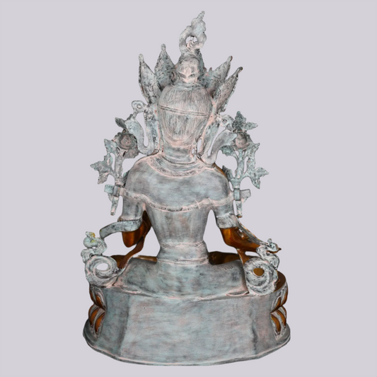 ब्रासुरिया® ब्रास तारा प्रतिमा | ऊँचाई 34.06 इंच और वज़न 38.34 किग्रा