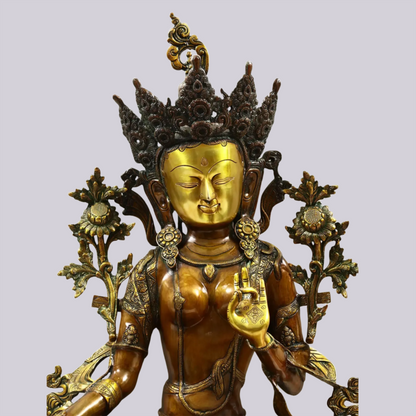 ब्रैसौरा® ब्रास तारा प्रतिमा | ऊँचाई 34.06 इंच और वज़न 38.34 किलोग्राम