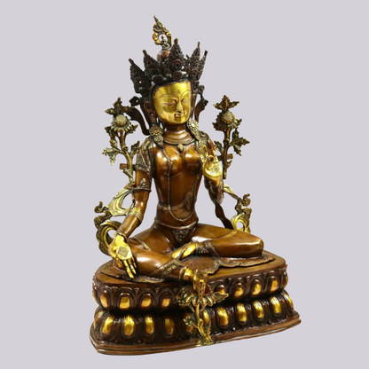 ब्रैसौरा® ब्रास तारा प्रतिमा | ऊँचाई 34.06 इंच और वज़न 38.34 किलोग्राम