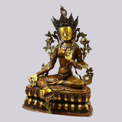 ब्रैसौरा® ब्रास तारा प्रतिमा | ऊँचाई 34.06 इंच और वज़न 38.34 किलोग्राम