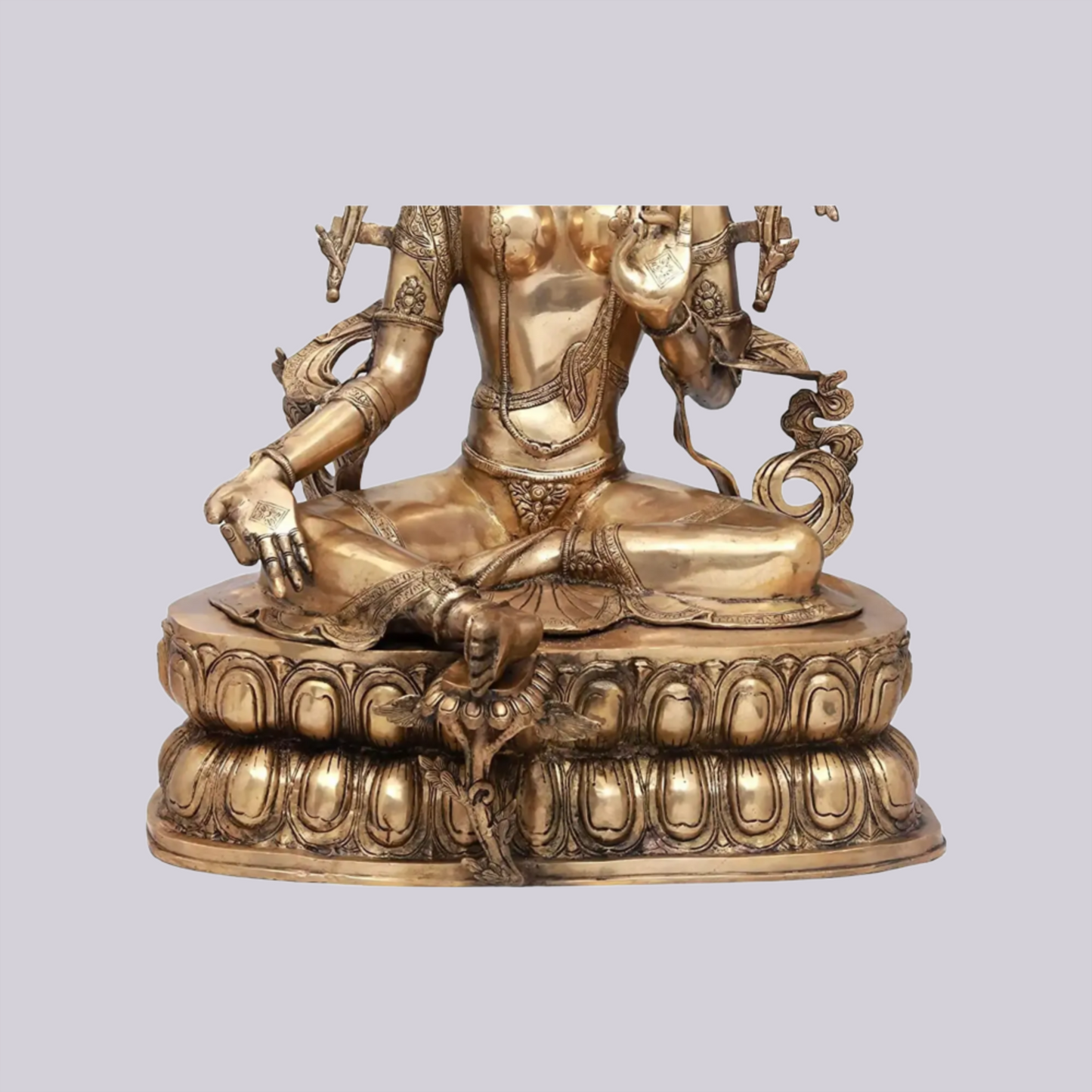 Brassaura® Brass Tara Statue | Height 34.06 Inches & Weight 38.34 kg