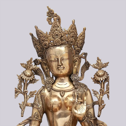 Brassaura® Brass Tara Statue | Height 34.06 Inches & Weight 38.34 kg