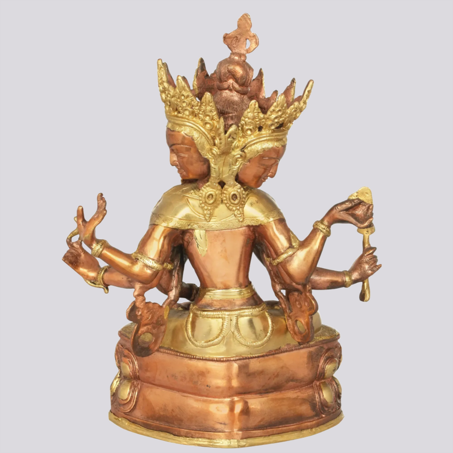 Brassaura® Brass Tara Maa Statue | Height 13.58 Inches & Weight 5.70 kg