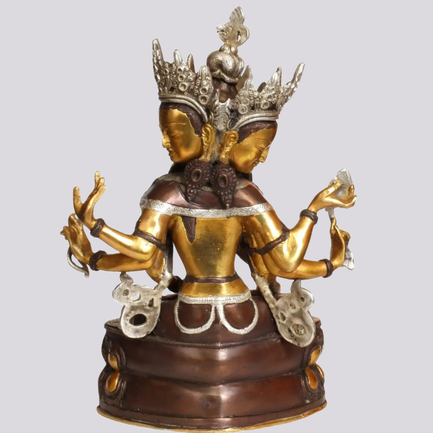 Brassaura® Brass Tara Maa Statue | Height 13.58 Inches & Weight 5.70 kg