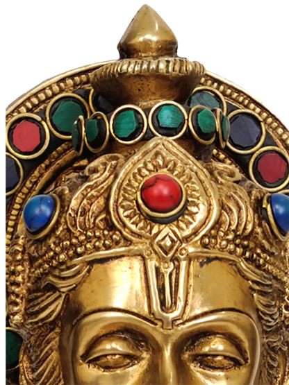 ब्रसौरा® बैठे हुए हनुमान जी | पीतल, बारीक नक्काशी के साथ | ऊँचाई 11 इंच और वज़न 11 किग्रा