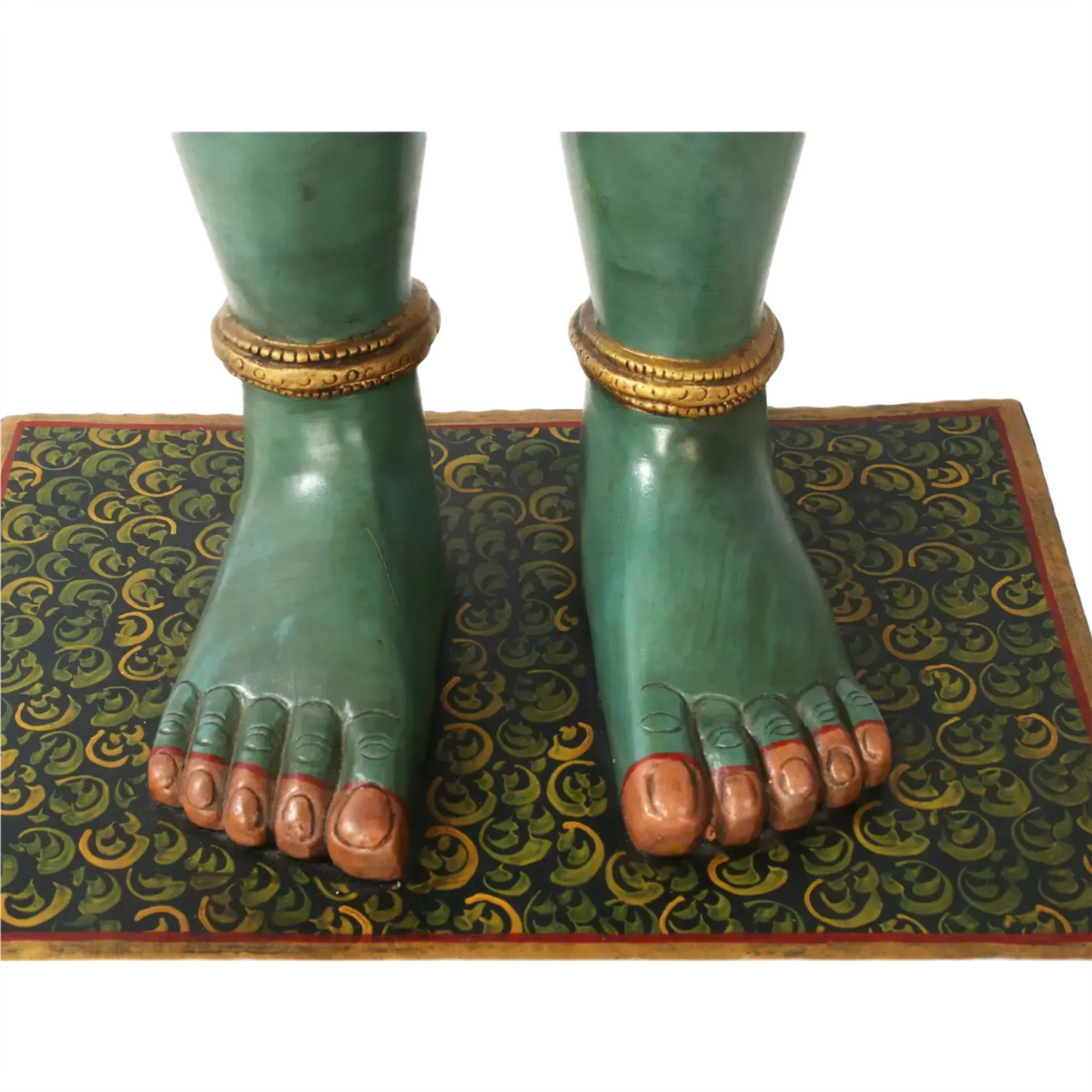 Brassaura® Standing Blessing Hanuman | Brass Statue | Height 36 Inches & Weight 32.30 kgs