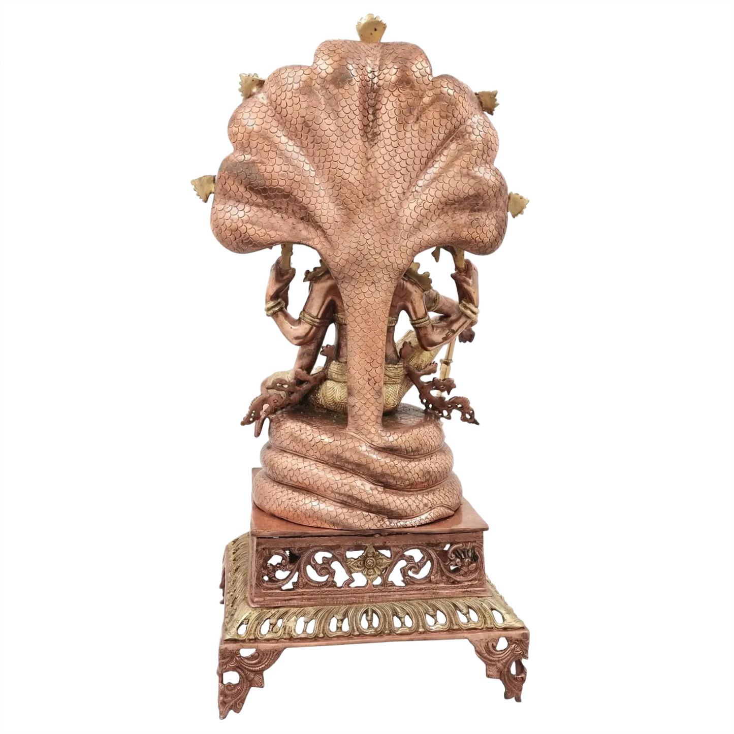 Brassaura® Brass Vishnu Statue | Height 28 Inches & Weight 25.60 kg