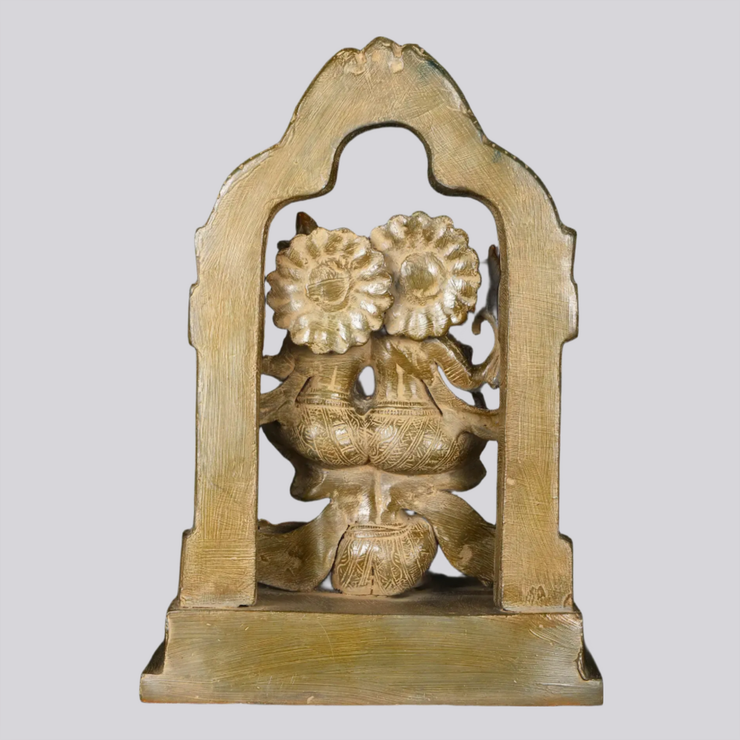 Brassaura® Brass Lakshmi Narayana on Garuda Statue | Height 12 Inches & Weight 5.24 kg