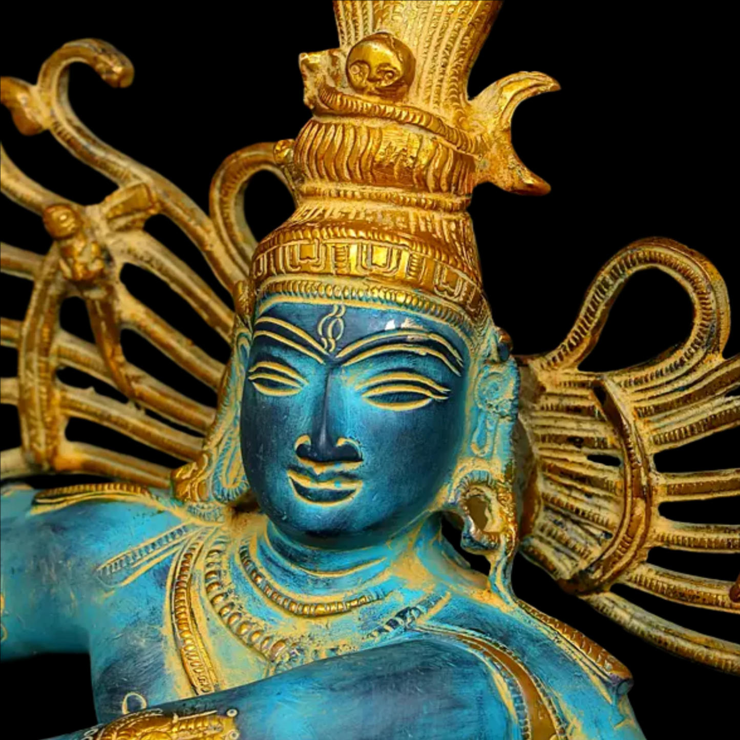 Brassaura™ Brass Nataraj Statue | Height 19.5 Inches & Weight 7.50 kg