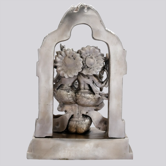 Brassaura® Brass Lakshmi Narayana on Garuda Statue | Height 12 Inches & Weight 5.24 kg