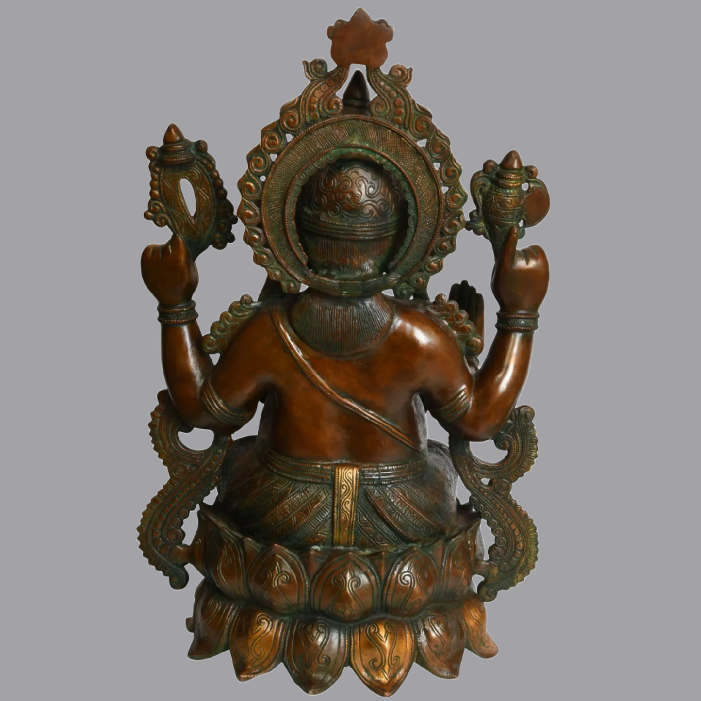 Brassaura™ Kamalasana Shri Ganesha | Height 21.5 Inches | Weight 22 kgs