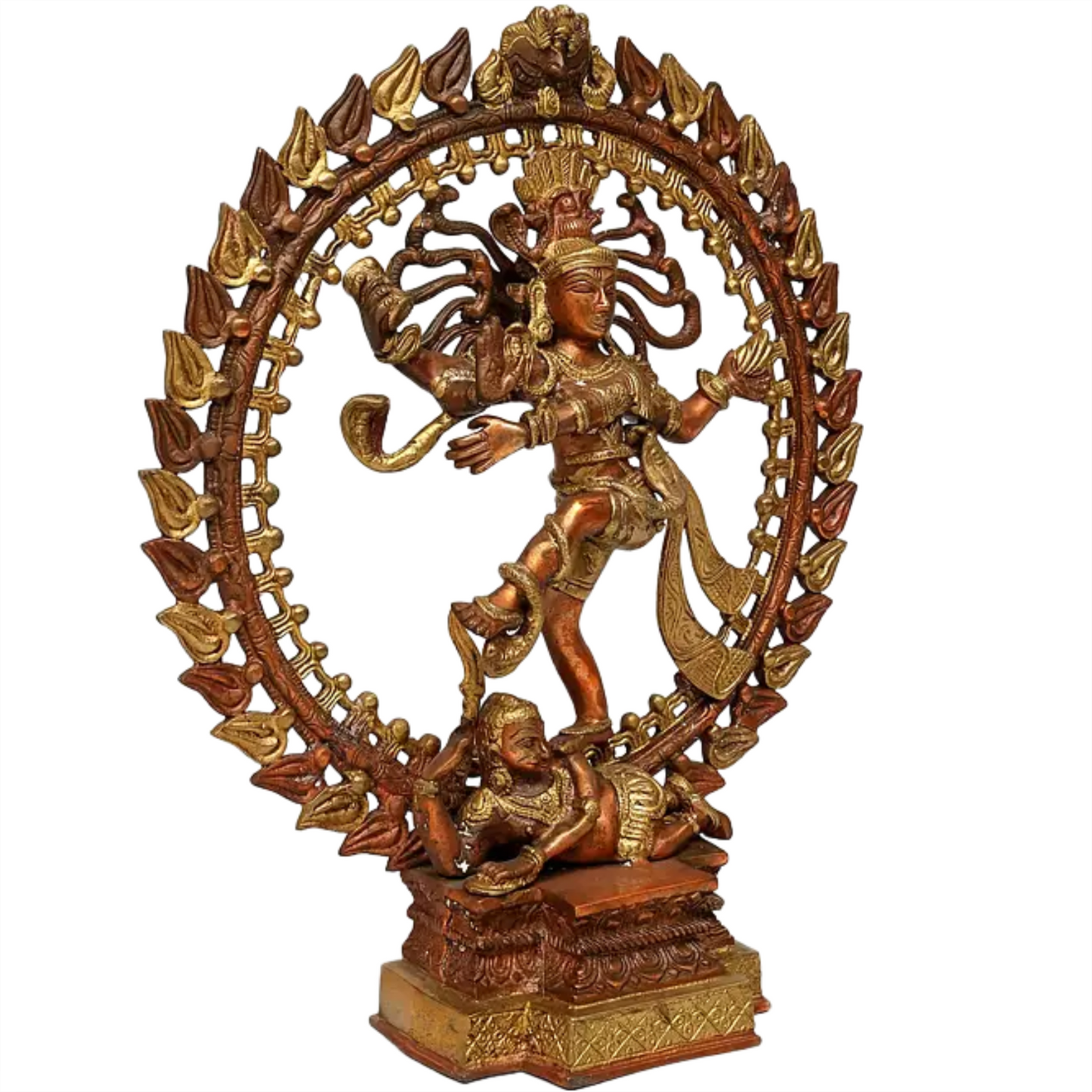 Brassaura™ Brass Nataraj Sculpture | Height 17 Inches & Weight 6.20 kg