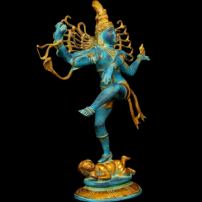 Brassaura™ Brass Nataraj Statue | Height 19.5 Inches & Weight 7.50 kg