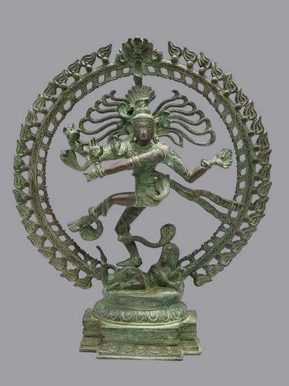 Brassaura® Brass Nataraj Statue | Height 22 Inches & Weight 7.78 kg