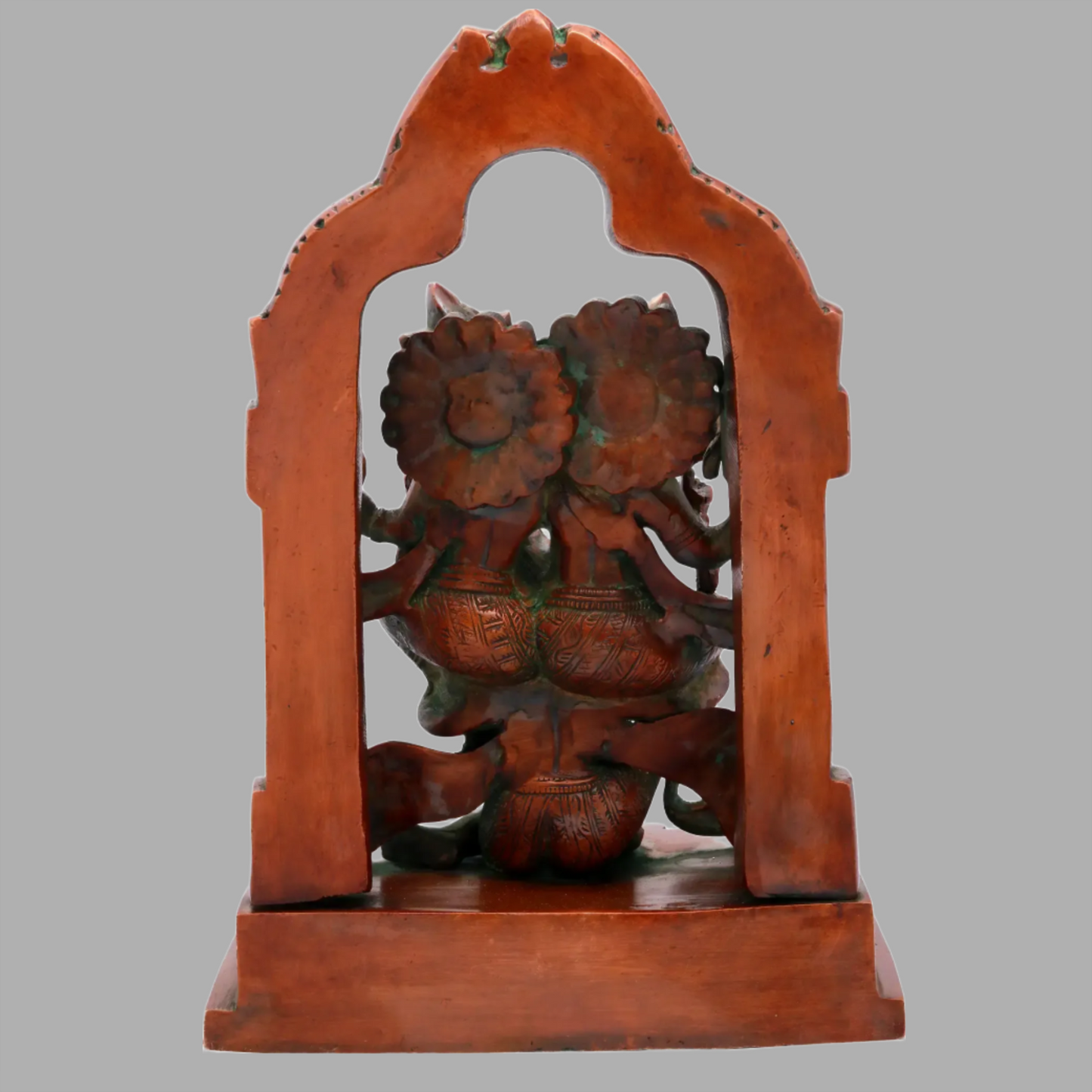 Brassaura® Brass Lakshmi Narayana on Garuda Statue | Height 12 Inches & Weight 5.24 kg
