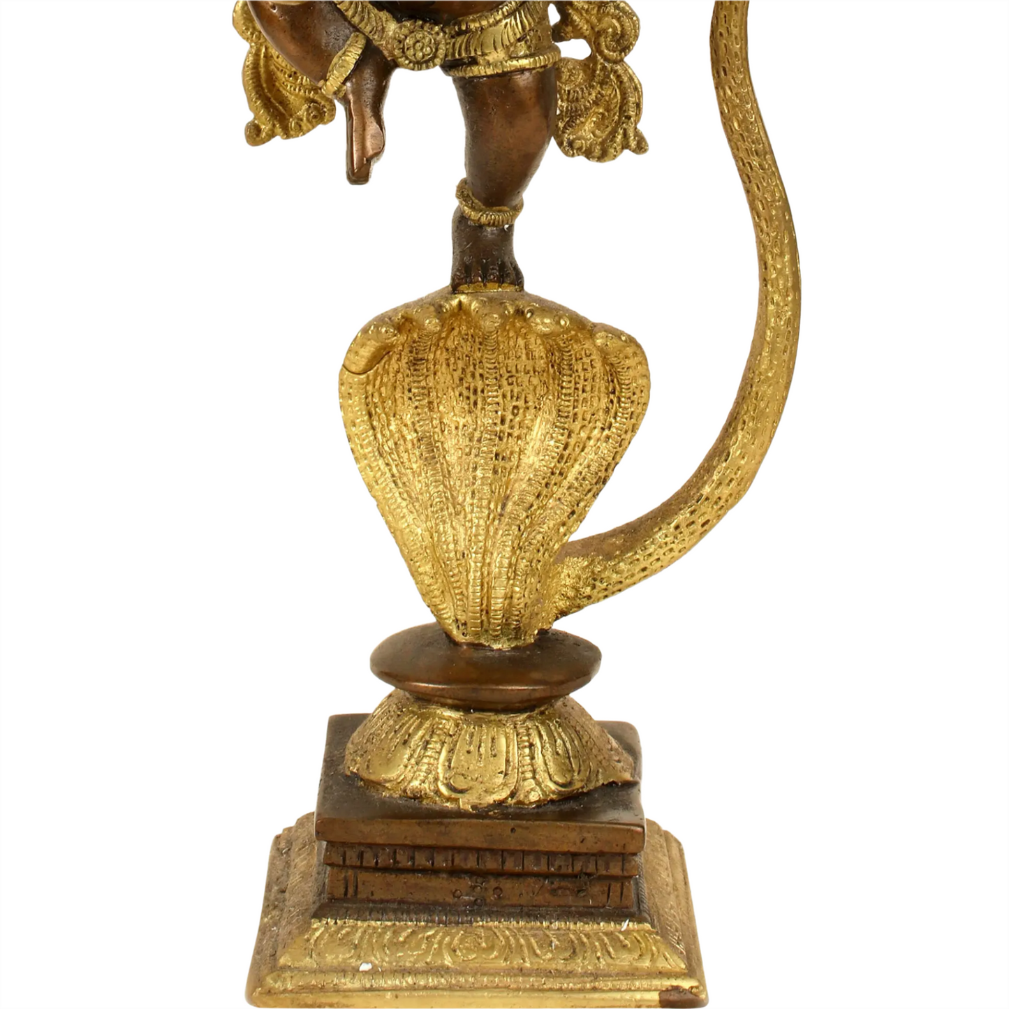 Brassaura™ Brass Mayura Ganesha Statue | Height 10 Inches & Weight 1.50 kgs
