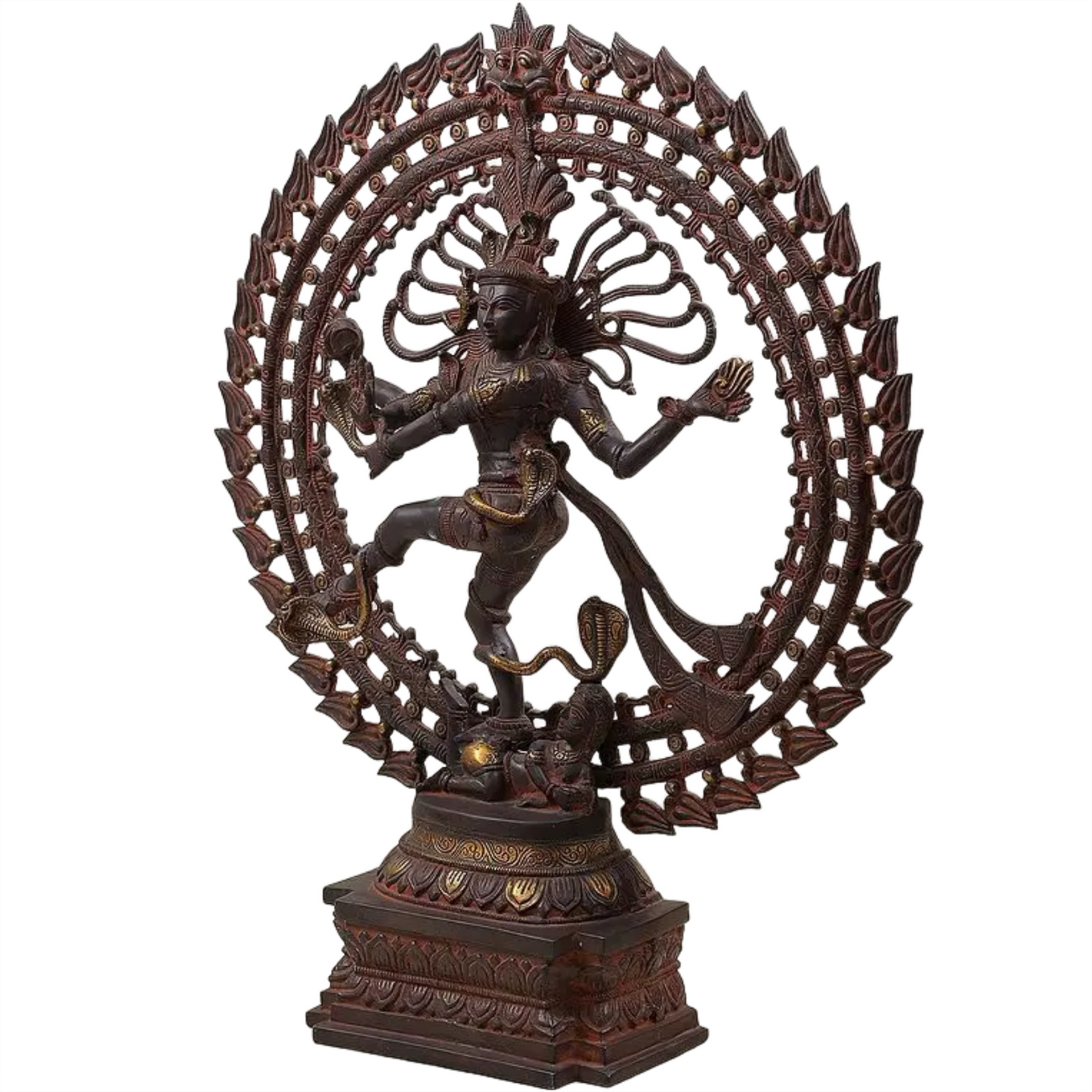Brassaura™ Brass Nataraj Statue | Height 28 Inches & Weight 17.90 kg