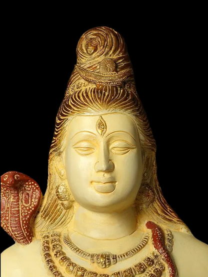 Brassaura® Brass Shiva Statue | Height 24 Inches & Weight 17.40 kg