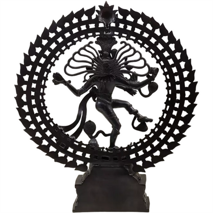 Brassaura™ Brass Nataraj Statue | Height 28 Inches & Weight 17.90 kg