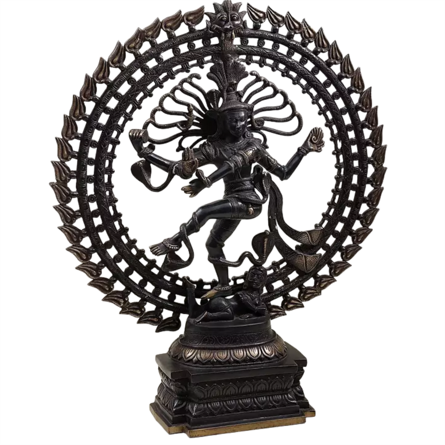Brassaura™ Brass Nataraj Statue | Height 28 Inches & Weight 17.90 kg