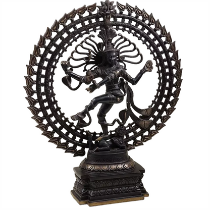 Brassaura™ Brass Nataraj Statue | Height 28 Inches & Weight 17.90 kg