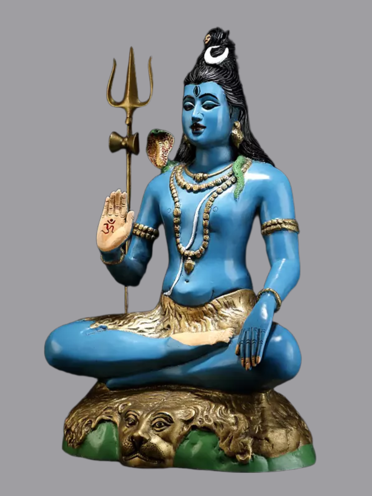 Brassaura® Brass Shiva Statue | Height 23 Inches & Weight 15.30 kg
