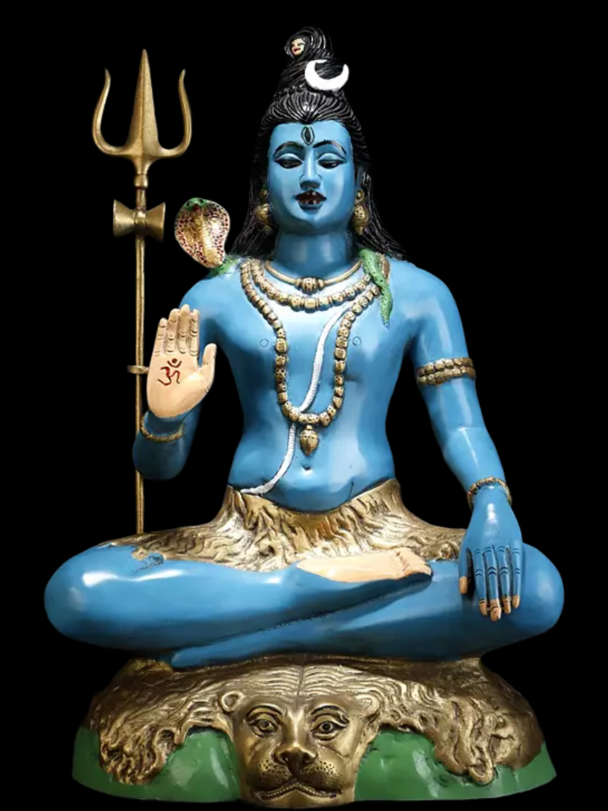 Brassaura® Brass Shiva Statue | Height 23 Inches & Weight 15.30 kg