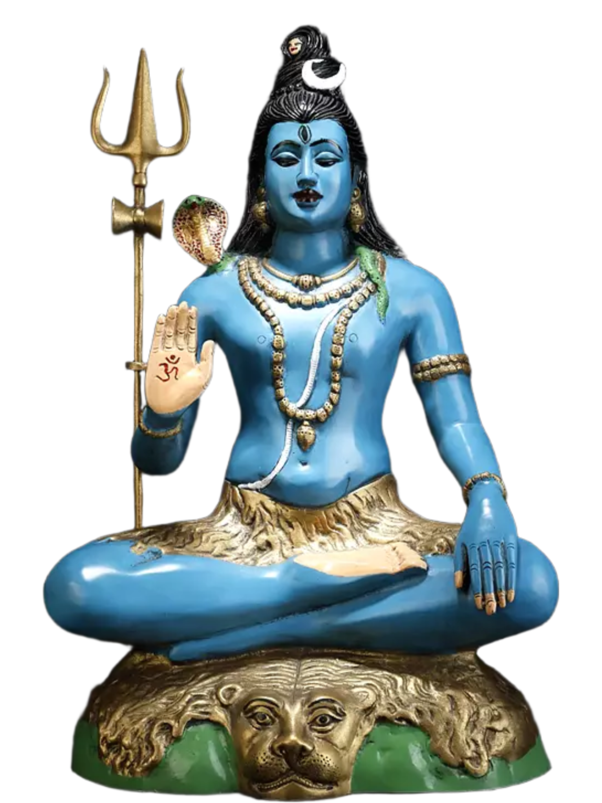 Brassaura® Brass Shiva Statue | Height 23 Inches & Weight 15.30 kg