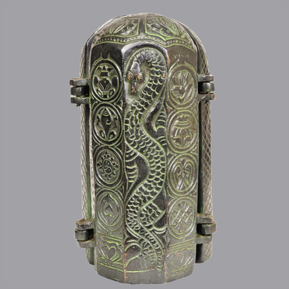 Brassaura® Folding Portable Ganesha Temple | Height 7 Inches & Weight 2.70 kgs