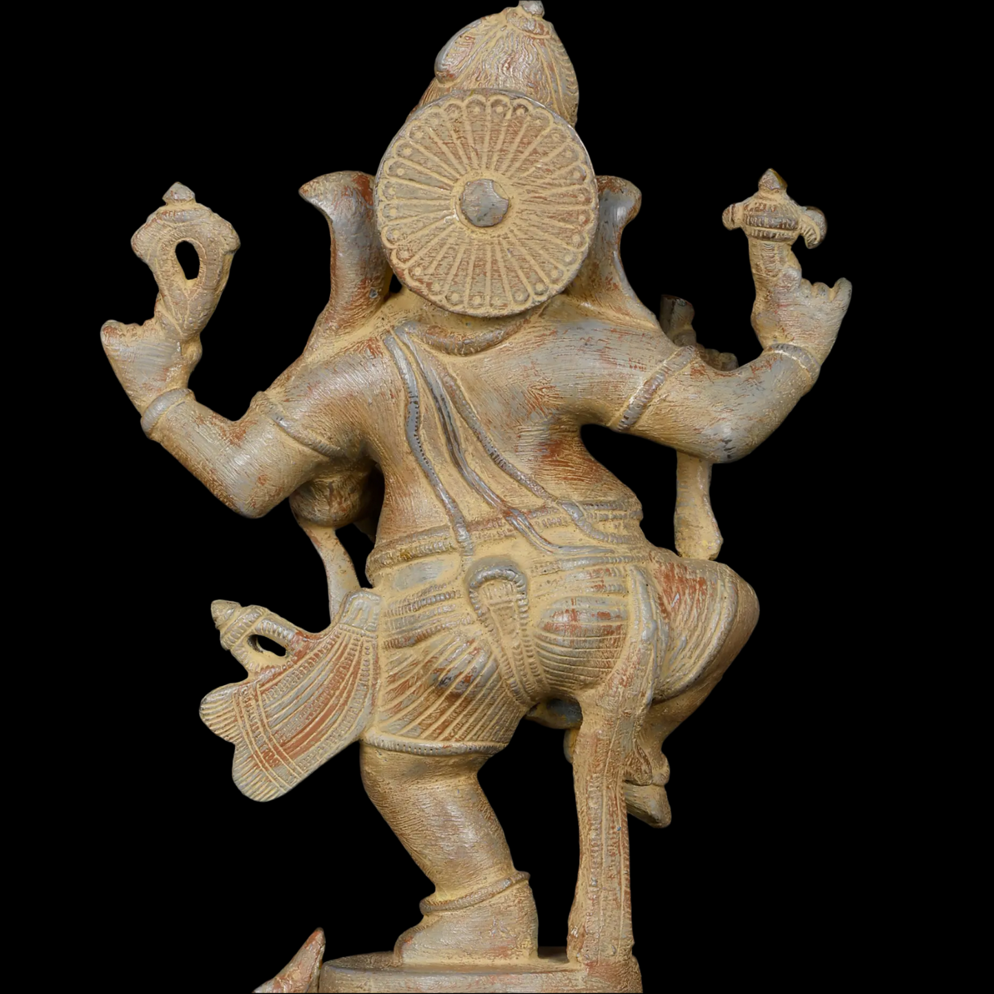 Brassaura™ Brass Dancing Ganesha Statue | Height 13 Inches & Weight 5 kgs