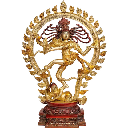 पीतल नटराज मूर्ति, ऊंचाई 22 इंच