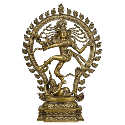 पीतल नटराज मूर्ति, ऊंचाई 22 इंच