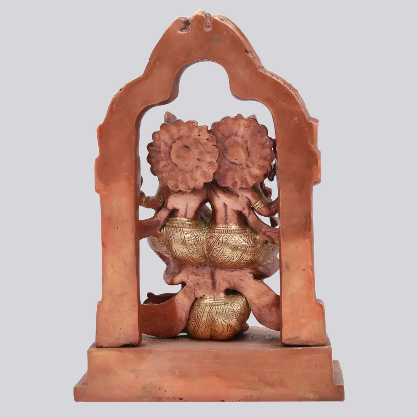 Brassaura® Brass Lakshmi Narayana on Garuda Statue | Height 12 Inches & Weight 5.24 kg