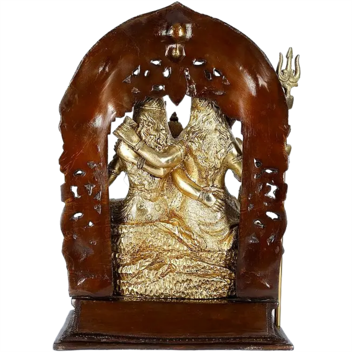 ब्रासोरा™ पीतल शिव परिवार प्रतिमा | ऊंचाई 12 इंच और वज़न 6.80 किग्रा
