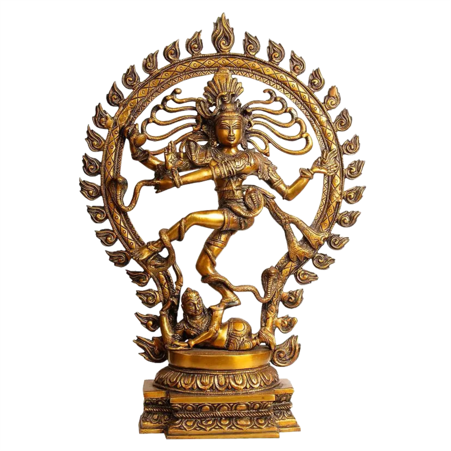 पीतल नटराज मूर्ति, ऊंचाई 22 इंच