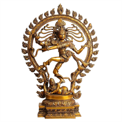 पीतल नटराज मूर्ति, ऊंचाई 22 इंच