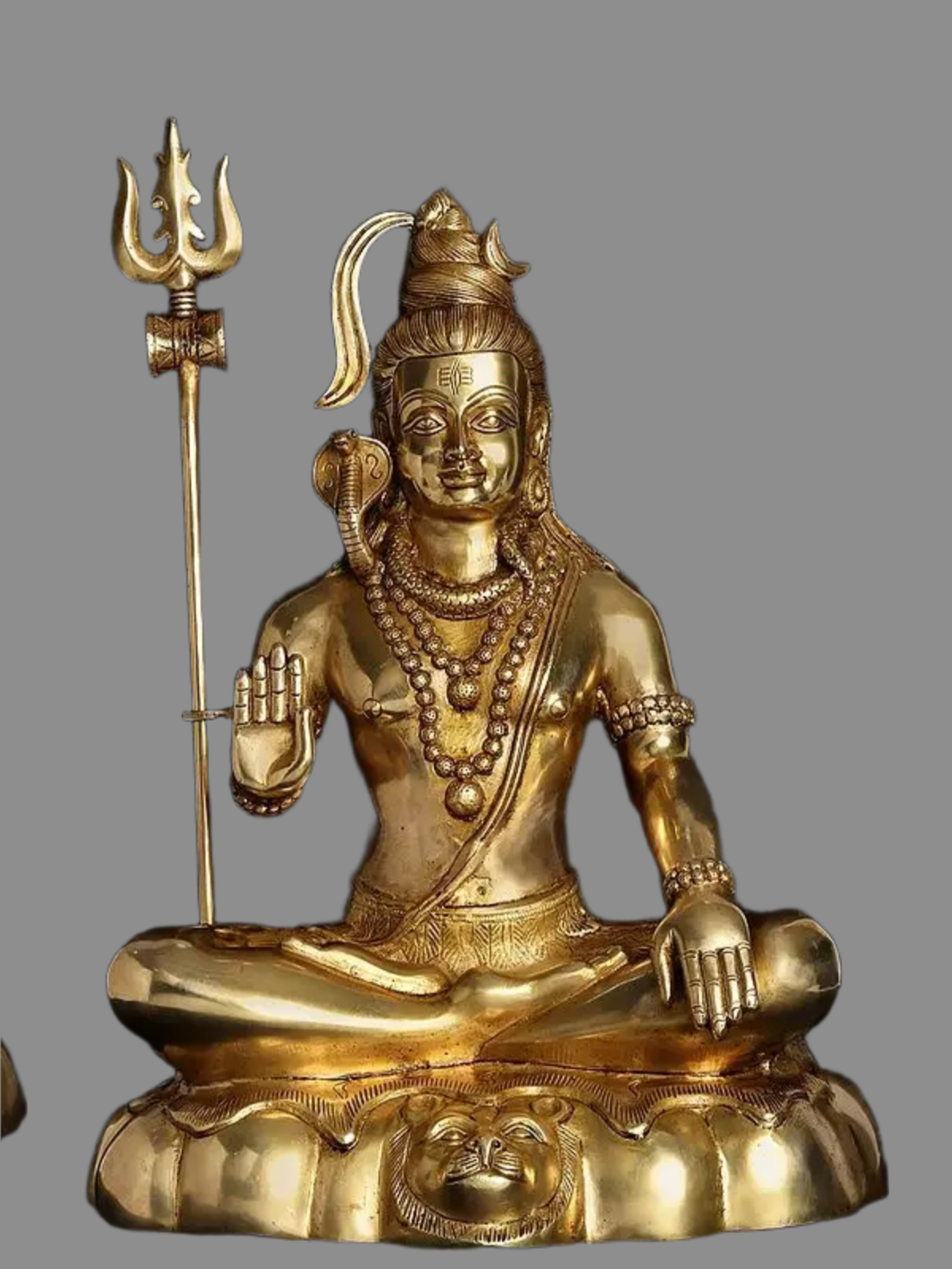 Brassaura® Brass Shiva Statue | Height 18 Inches & Weight 11.57 kg