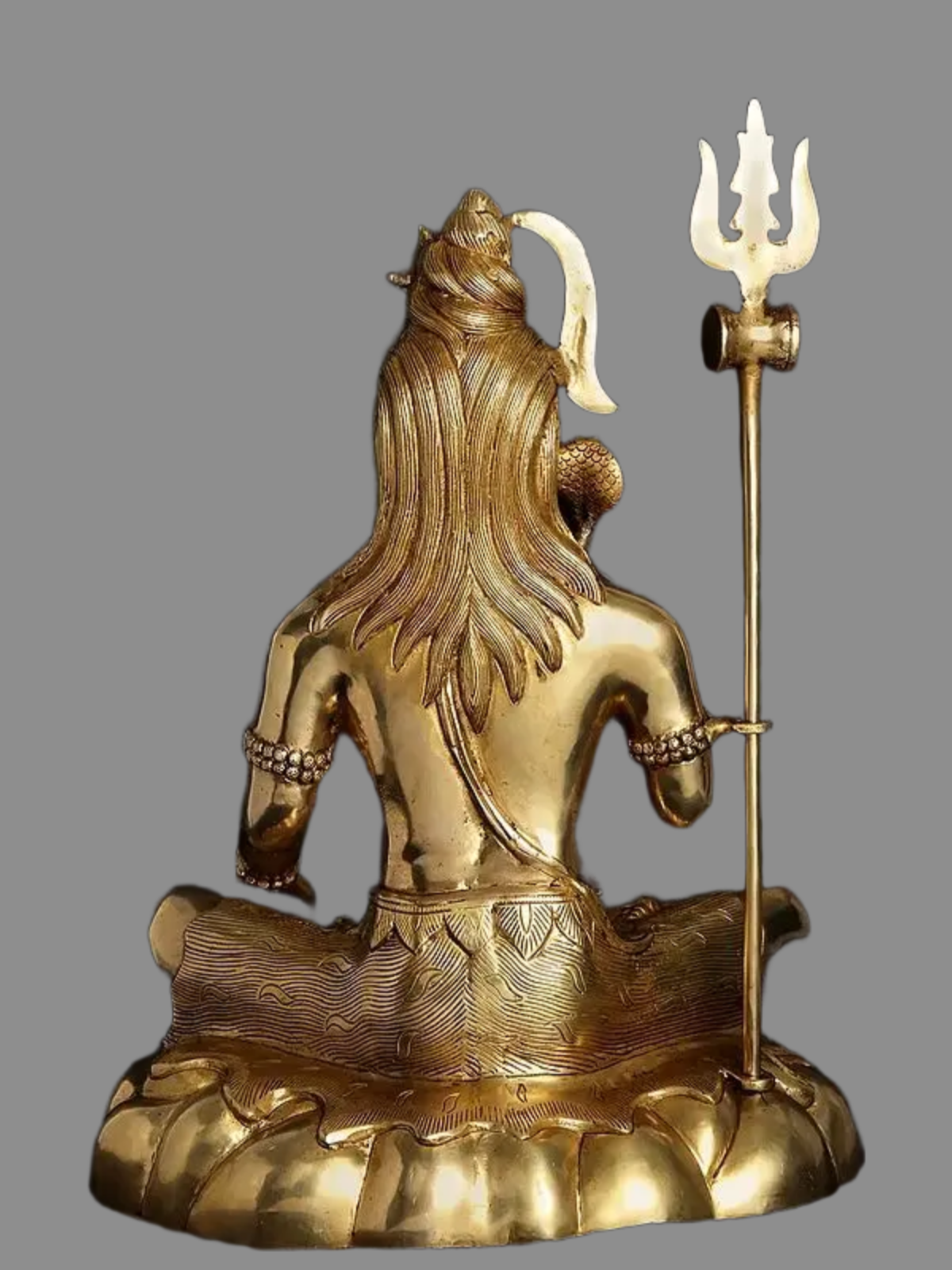 Brassaura® Brass Shiva Statue | Height 18 Inches & Weight 11.57 kg