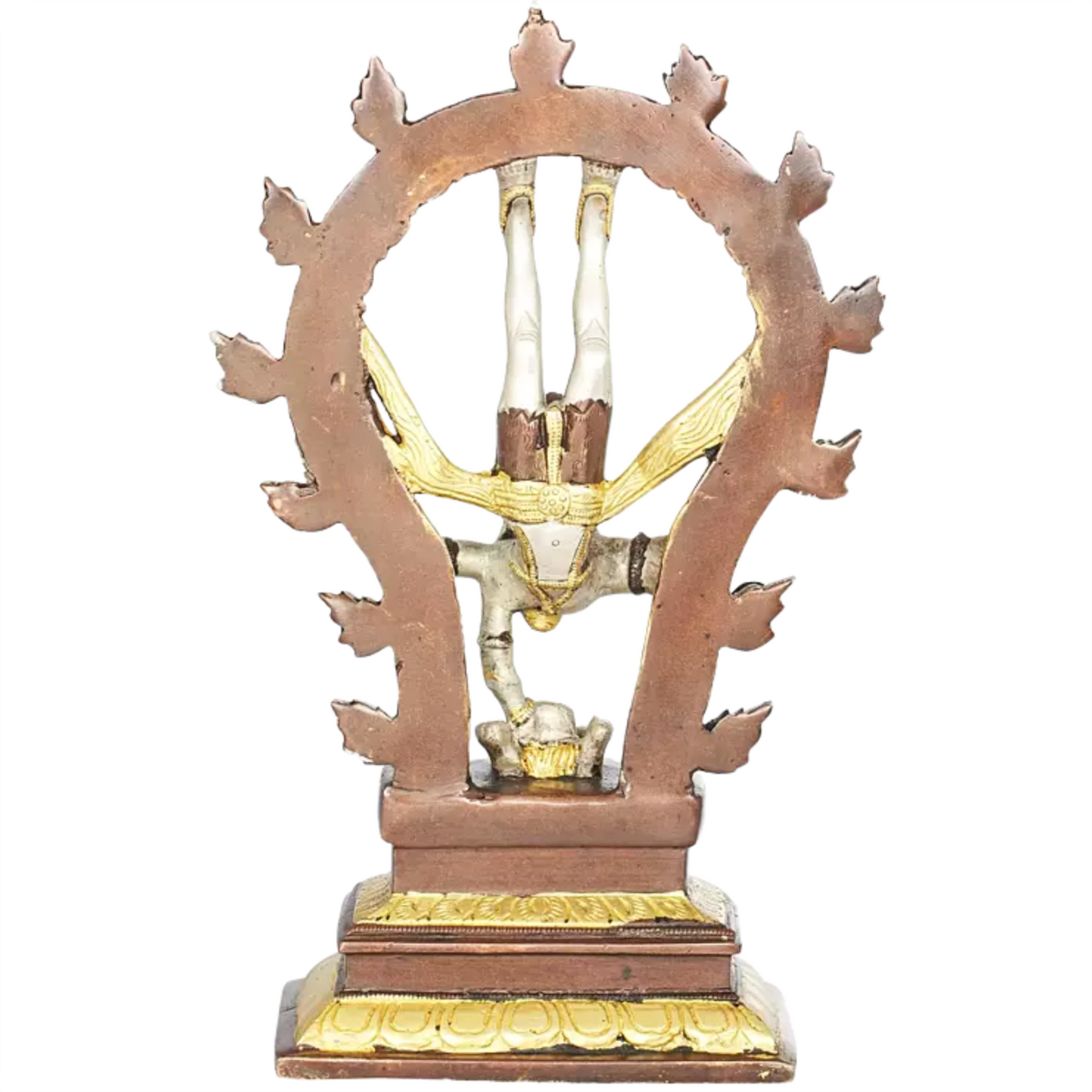 Brassaura™ Brass Shiva’s Gangavatarana (Nataraja) Sculpture | Height 12 Inches & Weight 2.70 kg