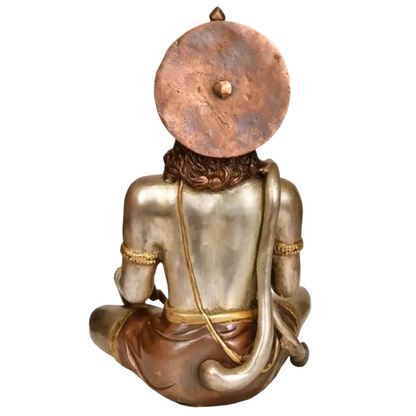 Brassaura® Lord Hanuman in Abhaya Mudra | Brass Sculpture | Height 11 Inches & Weight 4.80 kgs
