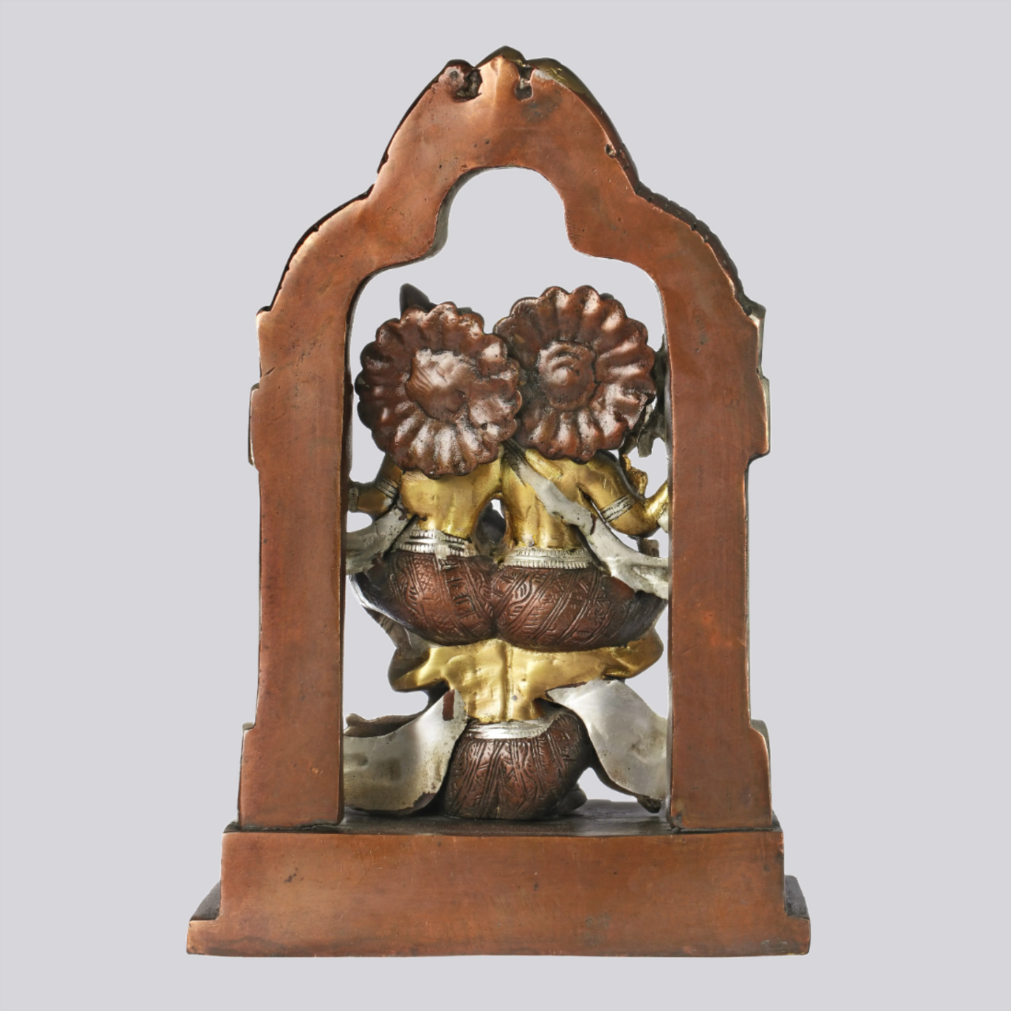 Brassaura® Brass Lakshmi Narayana on Garuda Statue | Height 12 Inches & Weight 5.24 kg