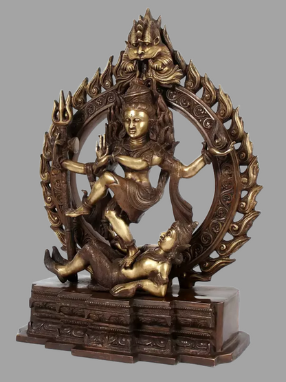 Brassaura® Brass Nataraj Statue | Height 26 Inches & Weight 29.80 kg