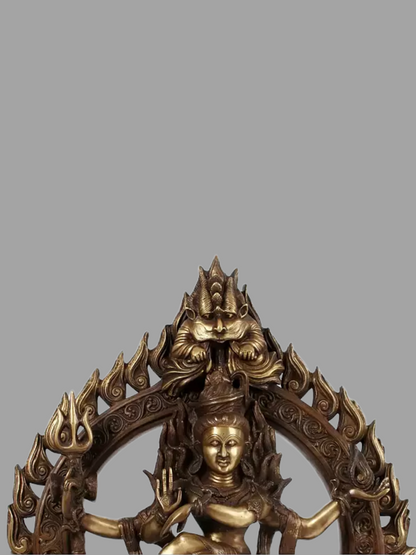 Brassaura® Brass Nataraj Statue | Height 26 Inches & Weight 29.80 kg